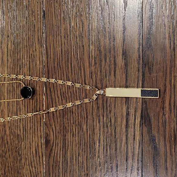 henri bendel Jewelry - Henri Bendel Double Gold Necklace